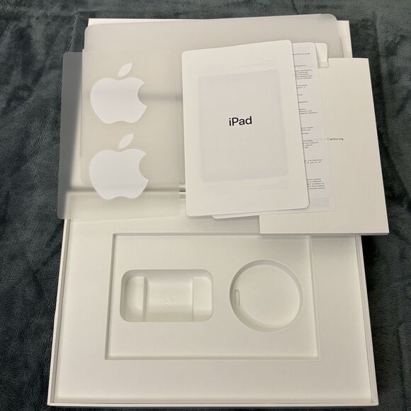 Apple iPad 9th Generation Space Gray EMPTY BOX ONLY!! - Picture 7 of 7